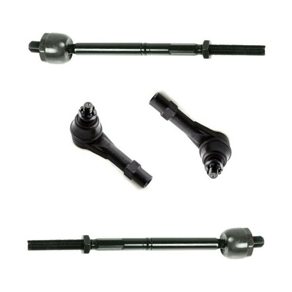4 Pc Front Steering Kit Outer Inner Tie Rod Ends Fits select: 2006-2010 FORD EXPLORER, 2007-2010 FORD EXPLORER SPORT TRAC