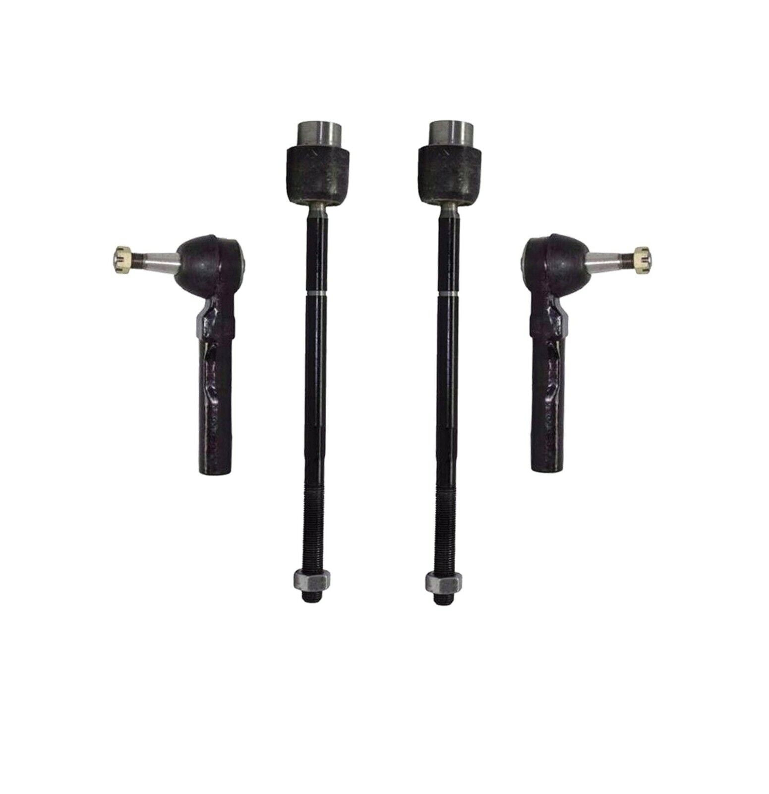 4 Pc Front Steering Passenger Rh Driver Lh Side Inner & Outer Tie Rod End Kit Fits select: 2004-2012 CHEVROLET MALIBU, 2005-2010 PONTIAC G6