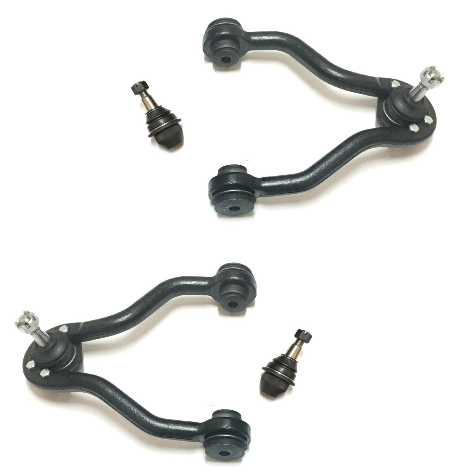 4 Pc Front Suspension Kit Lower Ball Joints (47.89 MM) Upper Control