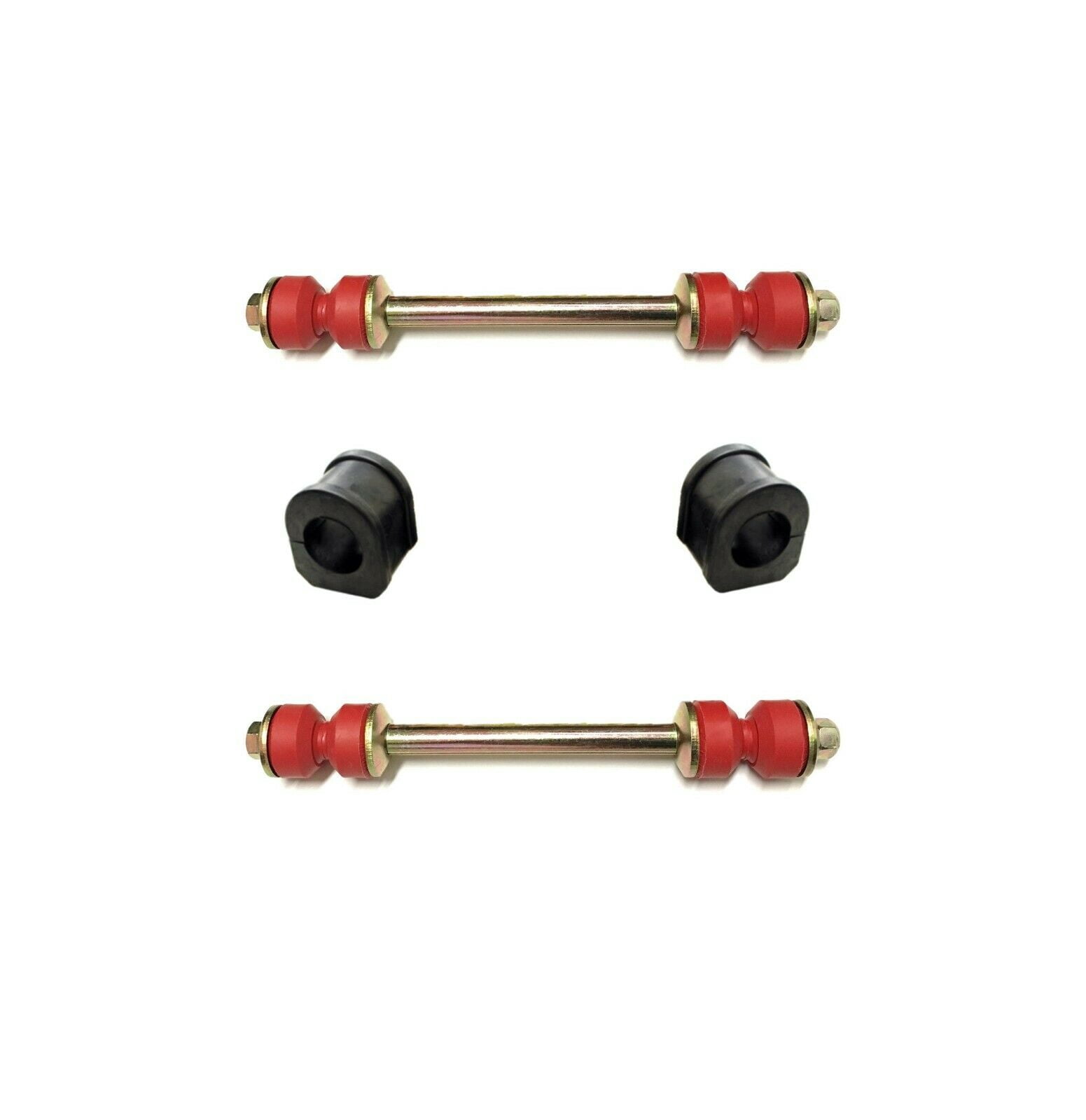 4 Pc Front Suspension Kit Sway Bar Links and Stabilizer Bar Bushing Kit 30.5 mm / 1.2 inch Fits select: 1988-2000 CHEVROLET GMT-400, 1992-1999 CHEVROLET SUBURBAN