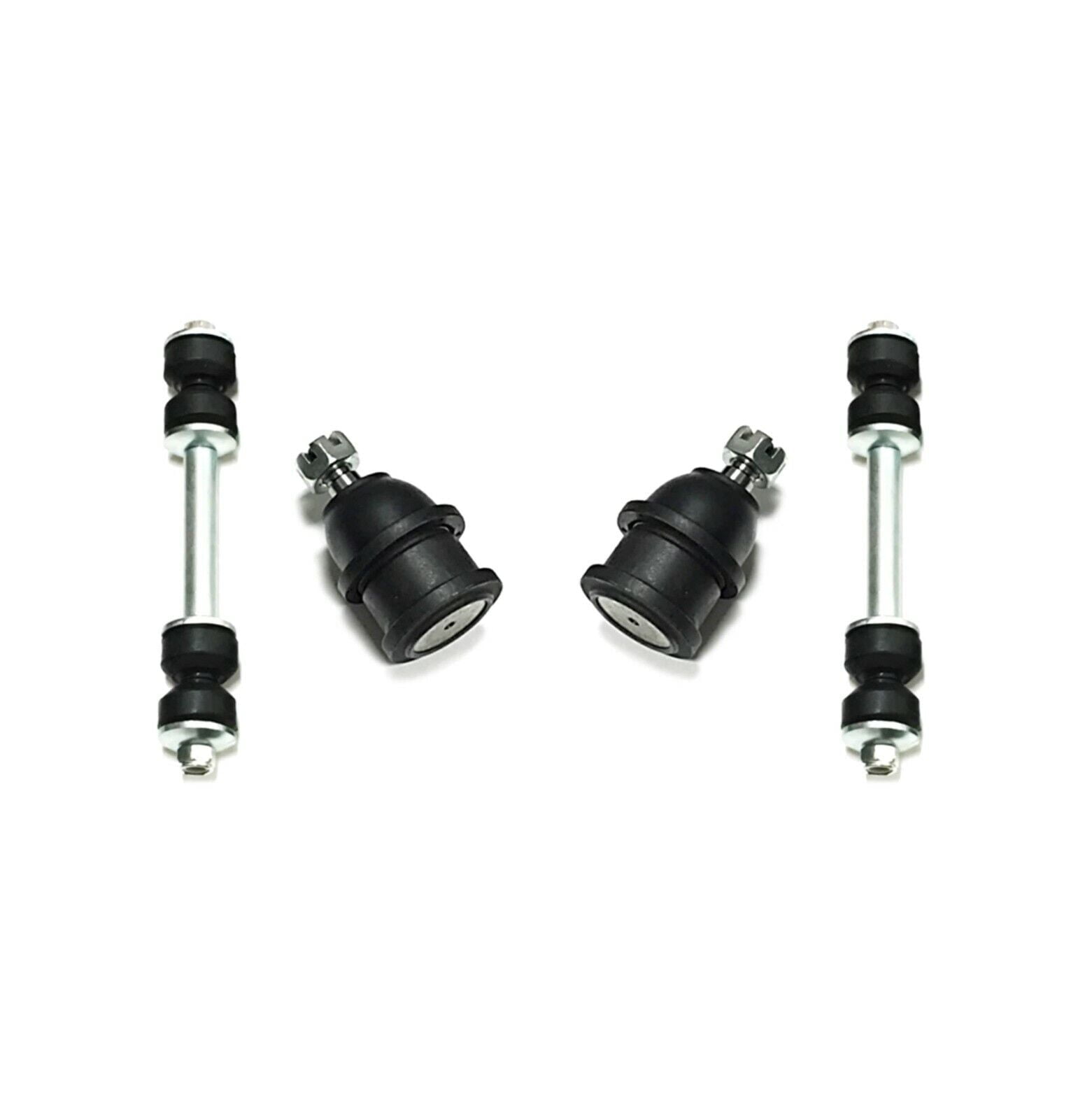 4 Pc Front Suspension Stabilizer Sway Bar Link Kit + Upper Ball Joints Passenger & Driver Side Fits select: 1997-2004 FORD F150, 1997-2002 FORD EXPEDITION