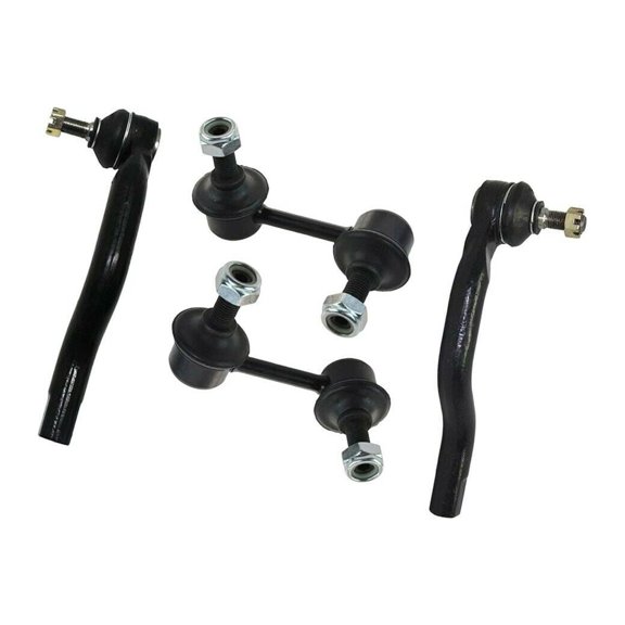 4 Pc Front Sway Bar Links + Outer Tie Rod Ends Suspension Kit for 1.8L (USA Models ONLY) Fits select: 2006-2011 HONDA CIVIC