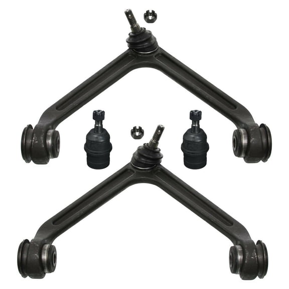 4 Pc Front Upper Control Arm with Ball Joint Assembly + Lower Ball Joints Suspension Kit Fits select: 2004-2009 DODGE DURANGO, 2007-2009 CHRYSLER ASPEN