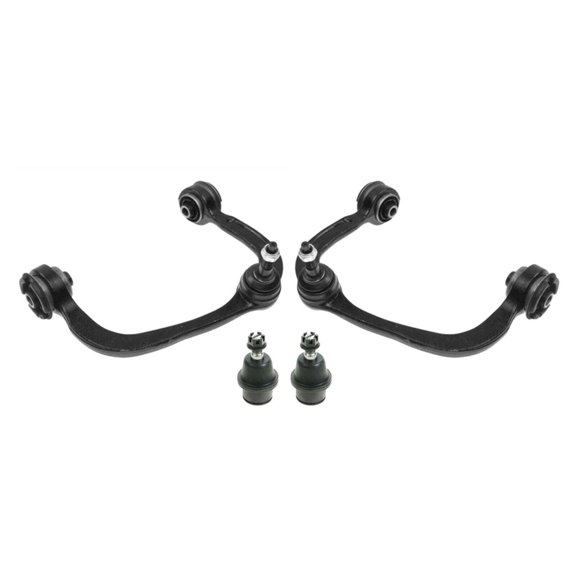 4 Pc Front Upper Control Arms + Lower Ball Joints Suspension Kit Fits select: 2004-2008 FORD F150, 2006-2008 LINCOLN MARK LT