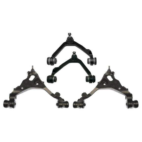 4 Pc Front Upper & Lower Control Arm Suspension Kit for 4WD Models Only Fits select: 1997-2003 FORD F150, 1997-2002 FORD EXPEDITION