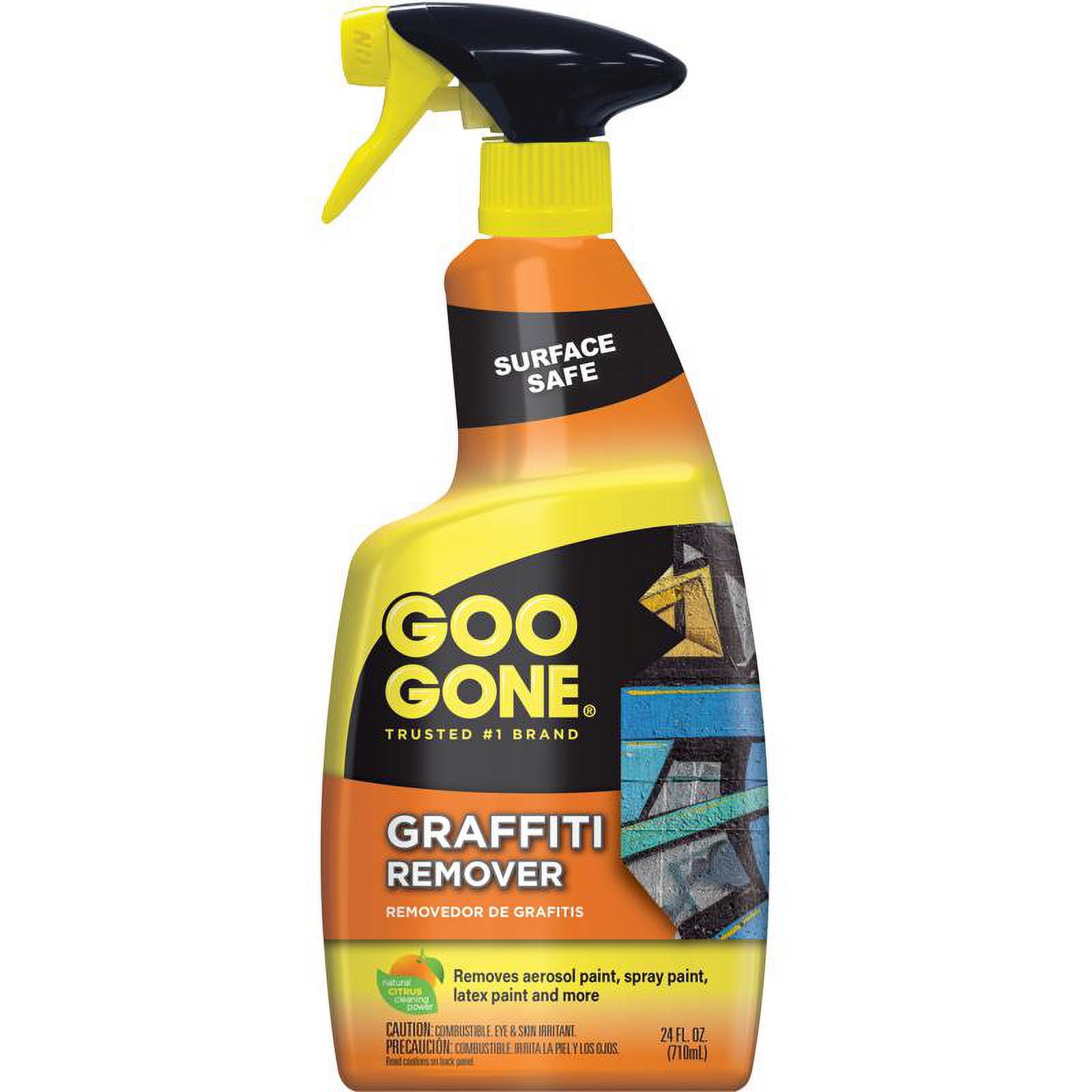 4 Pc, Goo Gone Citrus Scent Graffiti Remover 24 Oz Spray