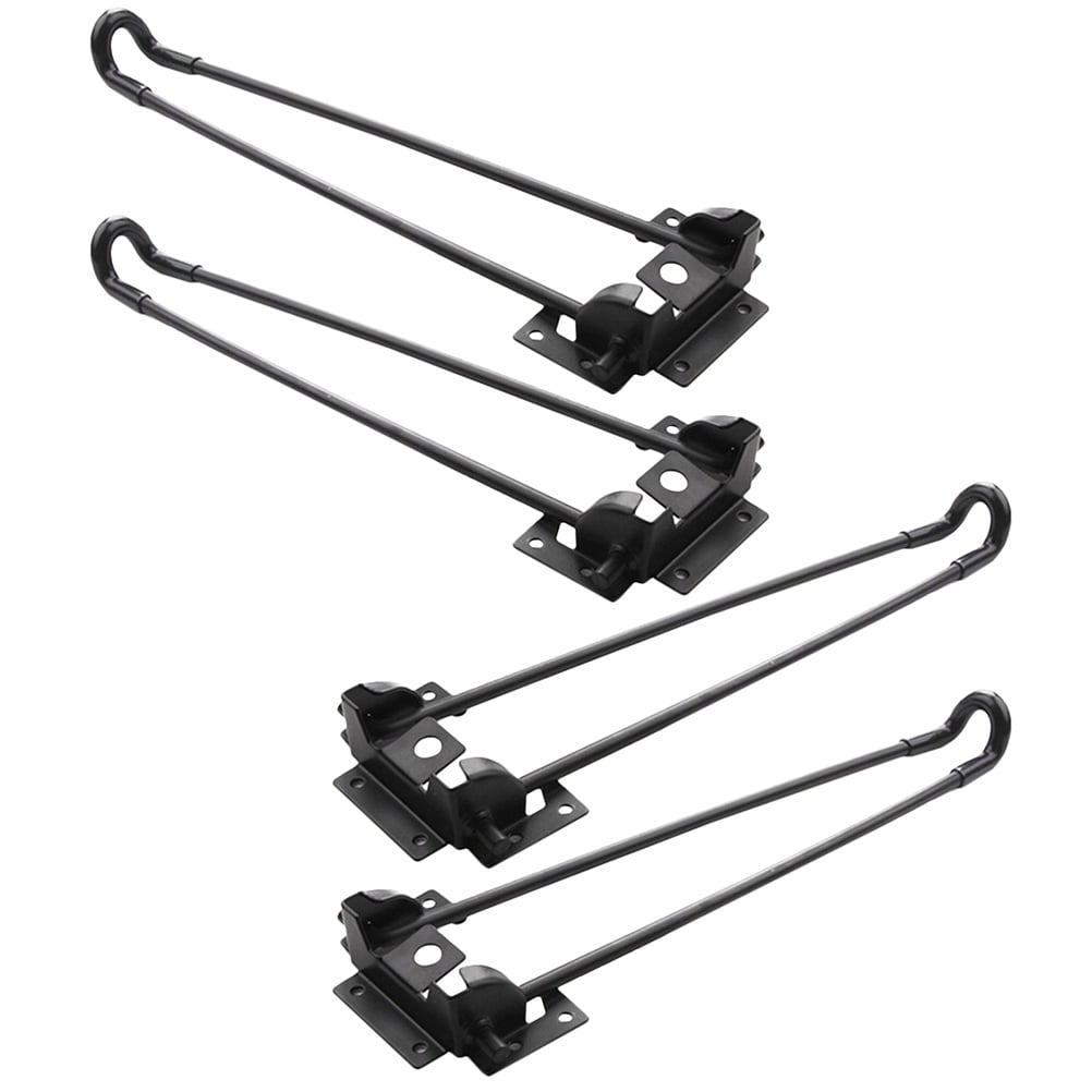 4 Pc Hair Clip Hair Barrettes Space Saving Picnic Table Leg Metal Legs for Coffee Table Folding