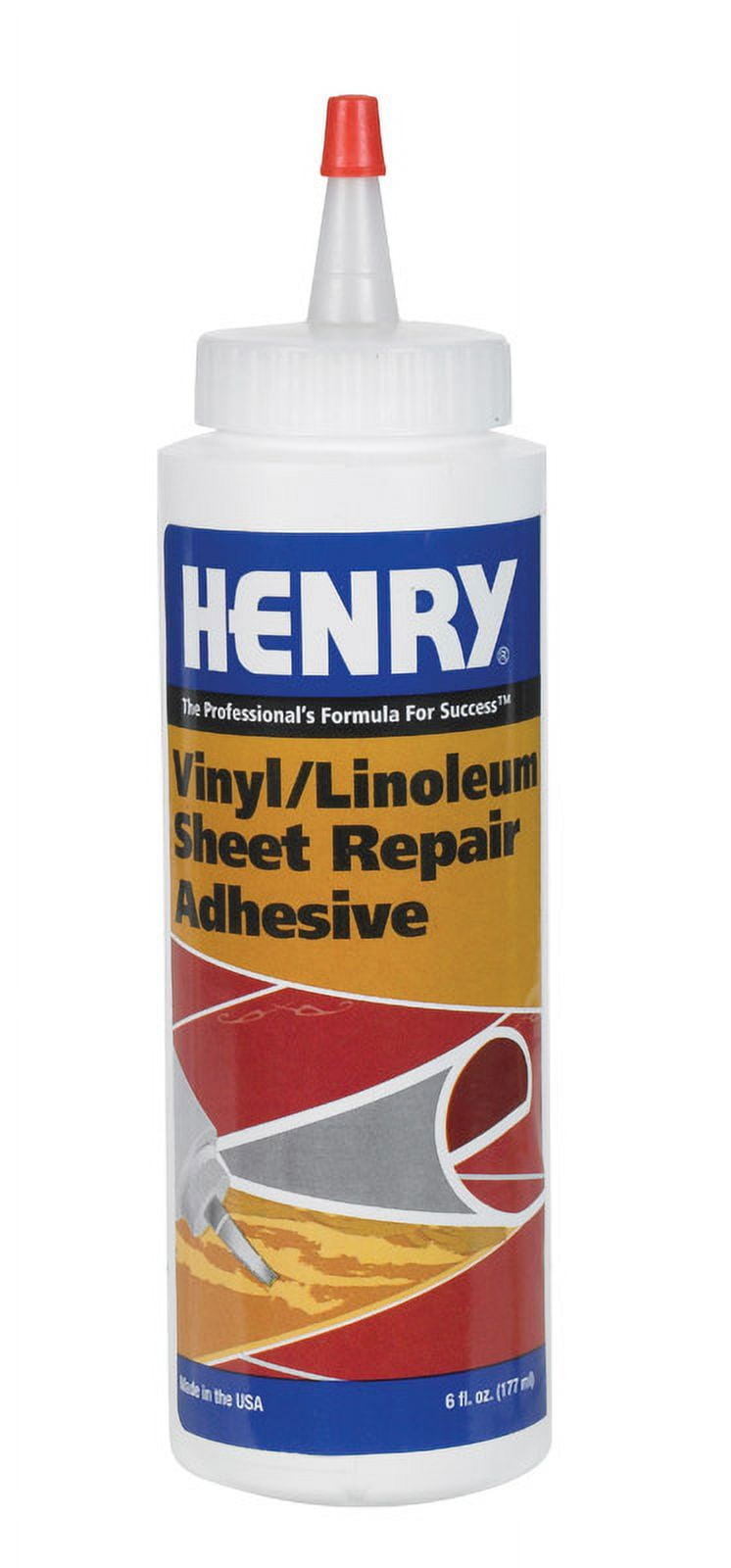4 Pc, Henry High Strength Carpet & Sheet Vinyl Adhesive 6 Oz