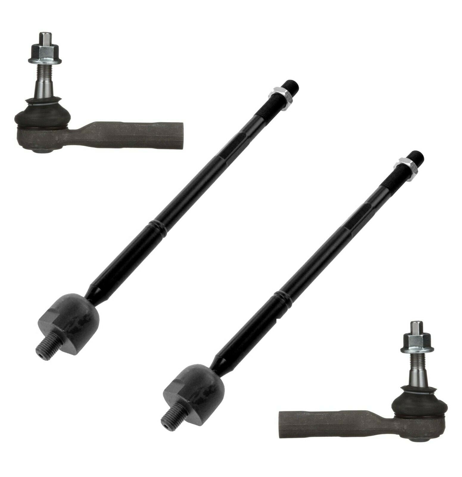 4 Pc Inner & Outer Tie Rod Ends Steering Kit Fits select: 2011-2014 DODGE CHARGER, 2014 CHRYSLER 300C