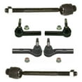 thumbnail image 1 of 4 Pc Kit Front Inner and Outer Tie Rod Ends Compatible with 4WD Only Fits select: 2000-2004 DODGE DAKOTA, 2000-2003 DODGE DURANGO, 1 of 8