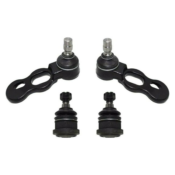 4 Pc Kit Front Upper and Lower Ball Joints Fits select: 1999-2002 MERCURY GRAND MARQUIS LS, 1995-2002 FORD CROWN VICTORIA POLICE INTERCEPTOR