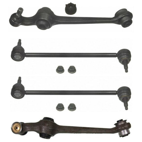 4 Pc Kit Lower Left & Right Control Arms w/ Ball Joint & Stabilizer Bar Links