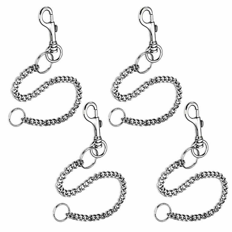 12 Pc Metal Chains Hooks Key Rings Keychain Snap Swivel Lobster Claw 12 L  Crafts, 1 - Kroger
