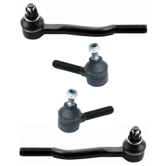 4 Pc New Front Steering Kit Inner and Outer Tie Rod Ends Fits select: 1986-1995 TOYOTA PICKUP, 1986-1995 TOYOTA 4RUNNER