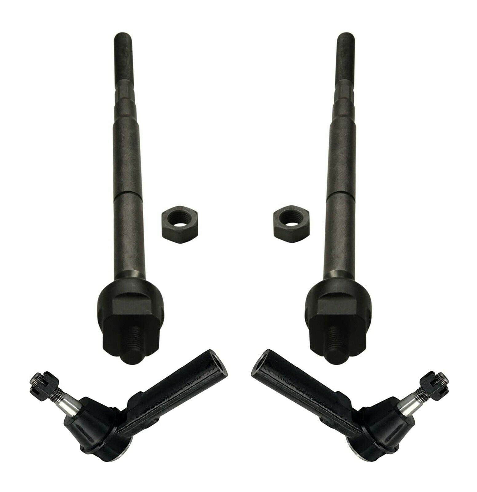 4 Pc New Outer & Inner Tie Rod Ends Steering Kit Fits select: 2005-2010 CHEVROLET COBALT, 2006-2011 CHEVROLET HHR