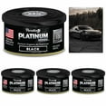 thumbnail image 1 of 4 Pc Paradise Platinum Organic Air Freshener Fiber Can Long Lasting Scent Black, 1 of 2