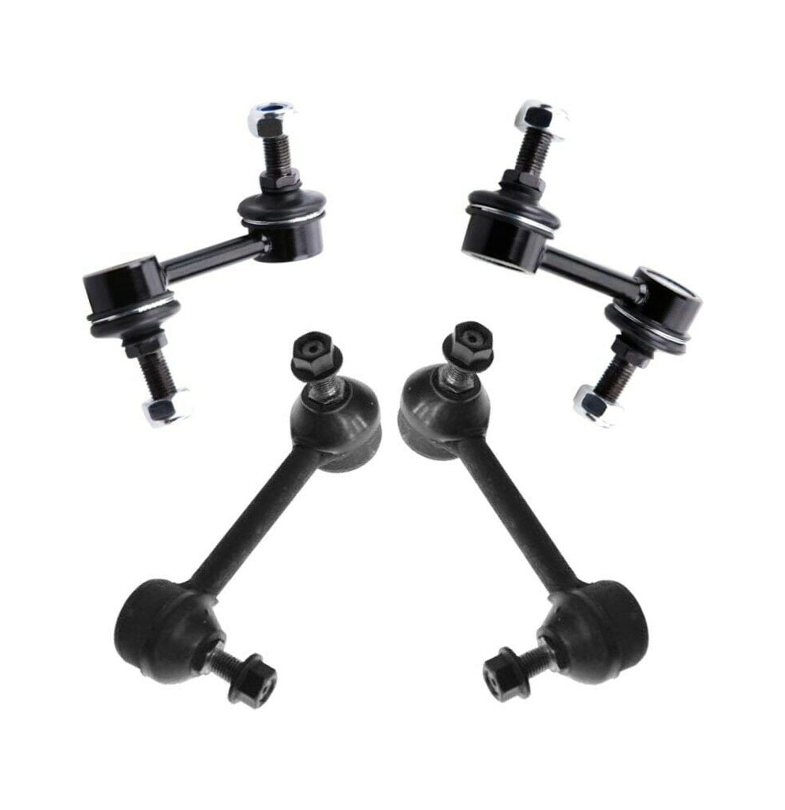 4 Pc Rear & Front Suspension Sway Bar Link