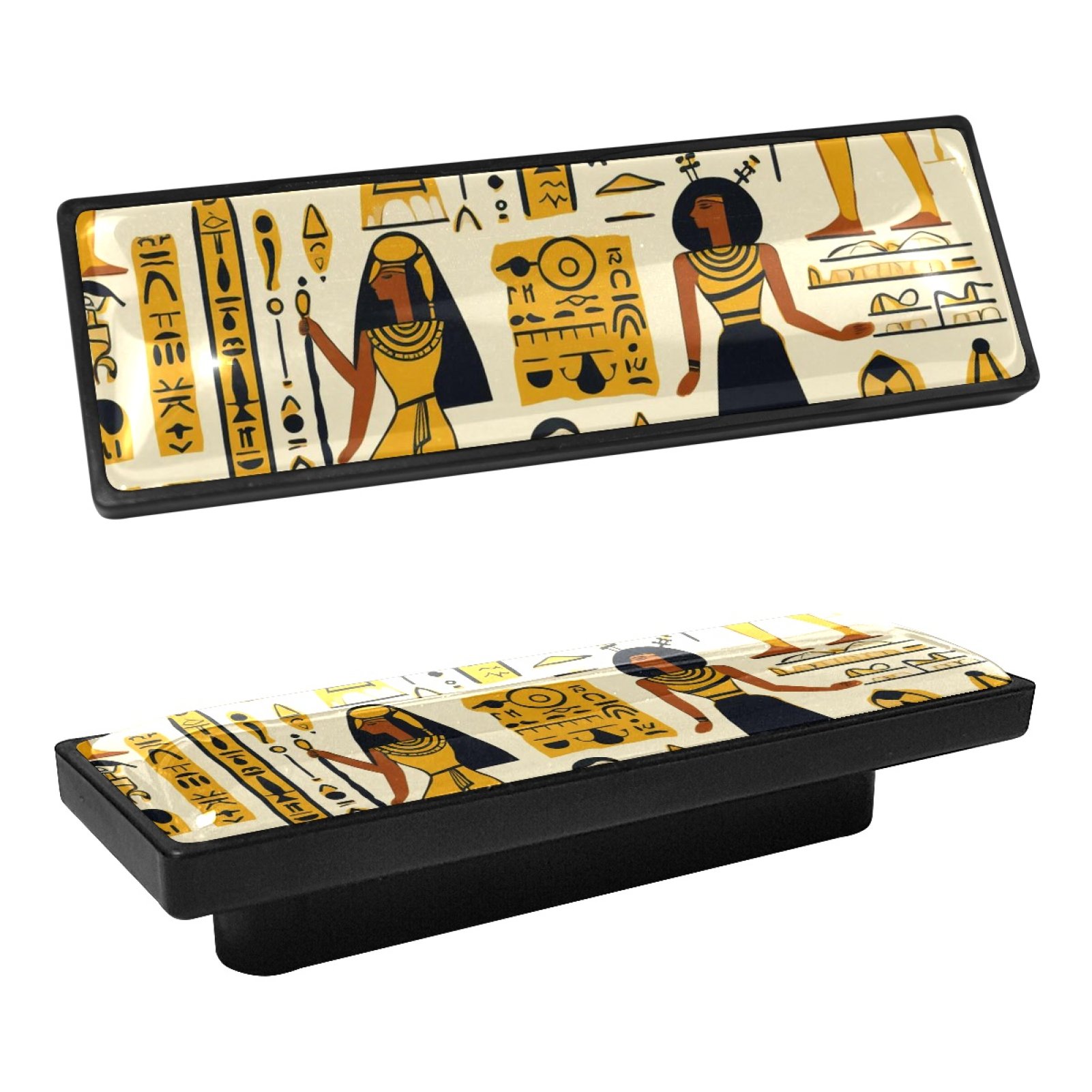 4Pc,Rectangle Drawer Pulls and Knobs,Handles for and Drawers