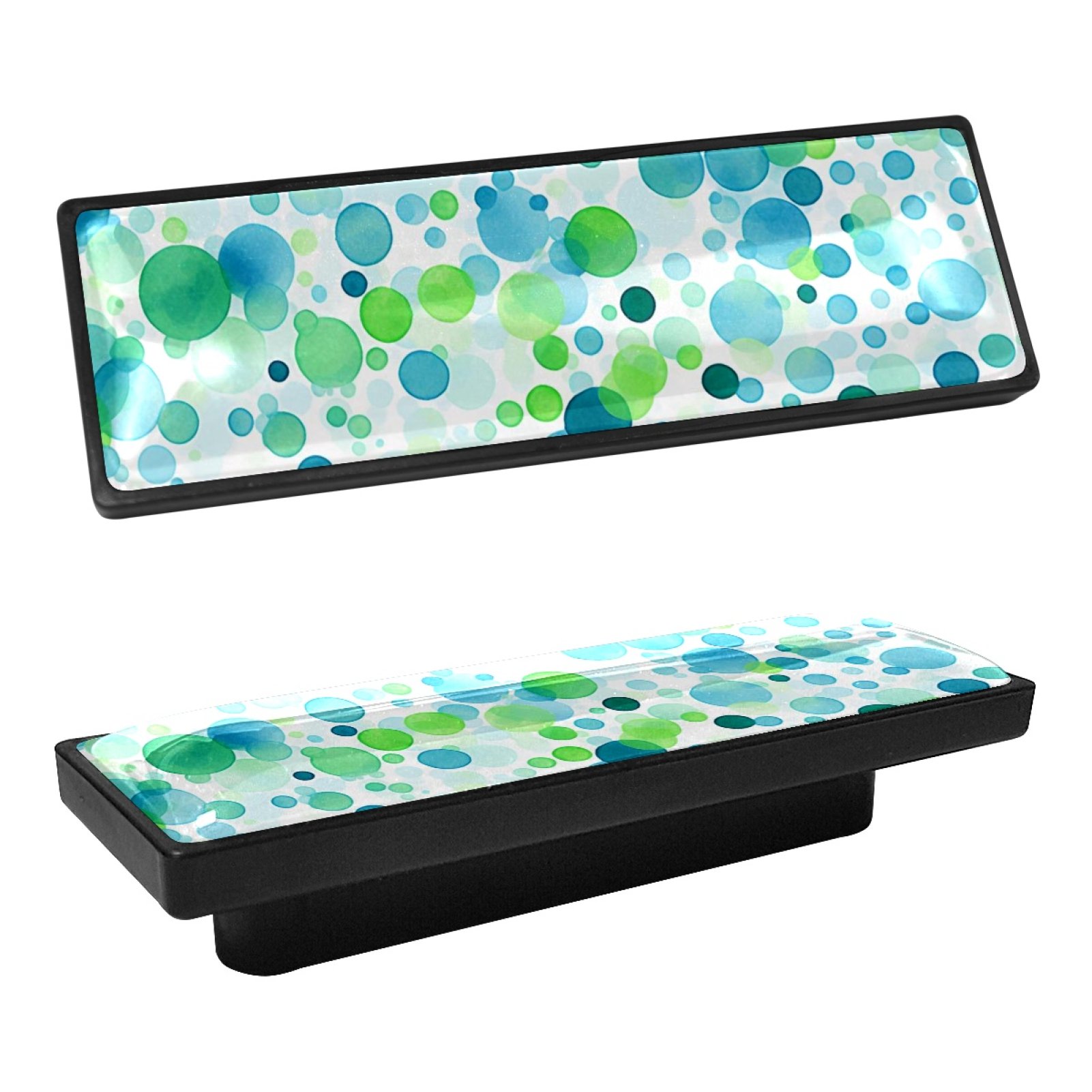 4Pc,Rectangle Kitchen Knobs and Door Handles