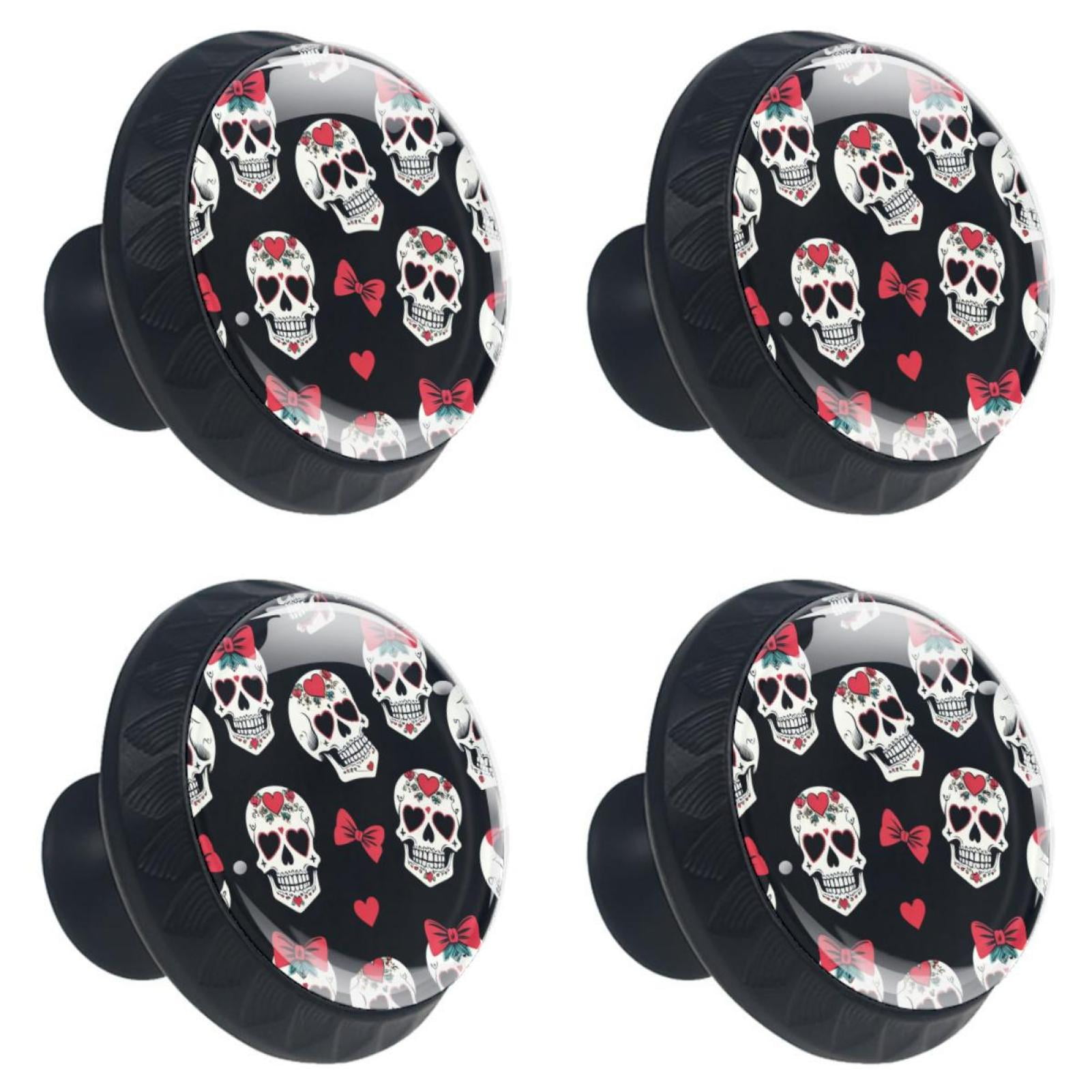 4Pc,Round Drawer Pulls and Knobs,Handles for and Drawers