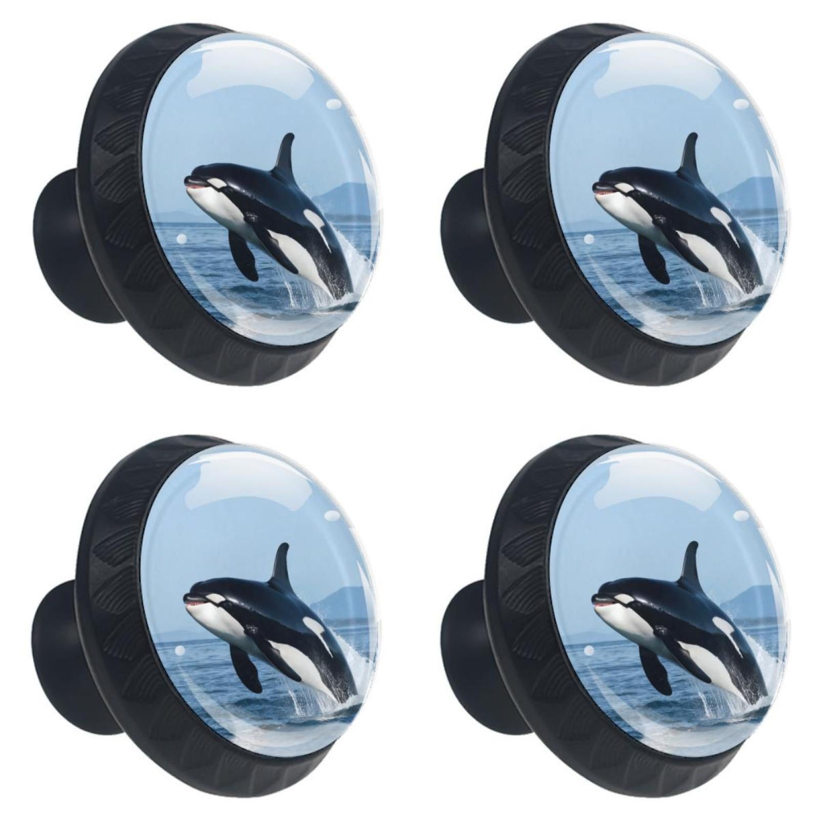 4Pc,Round Drawer Pulls and Knobs,Handles for and Drawers