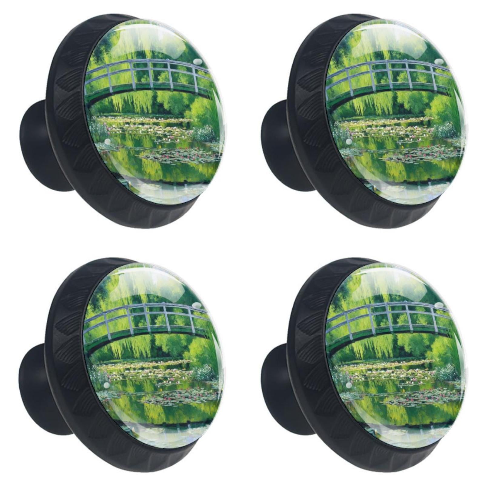 4Pc,Round Drawer Pulls and Knobs,Handles for and Drawers