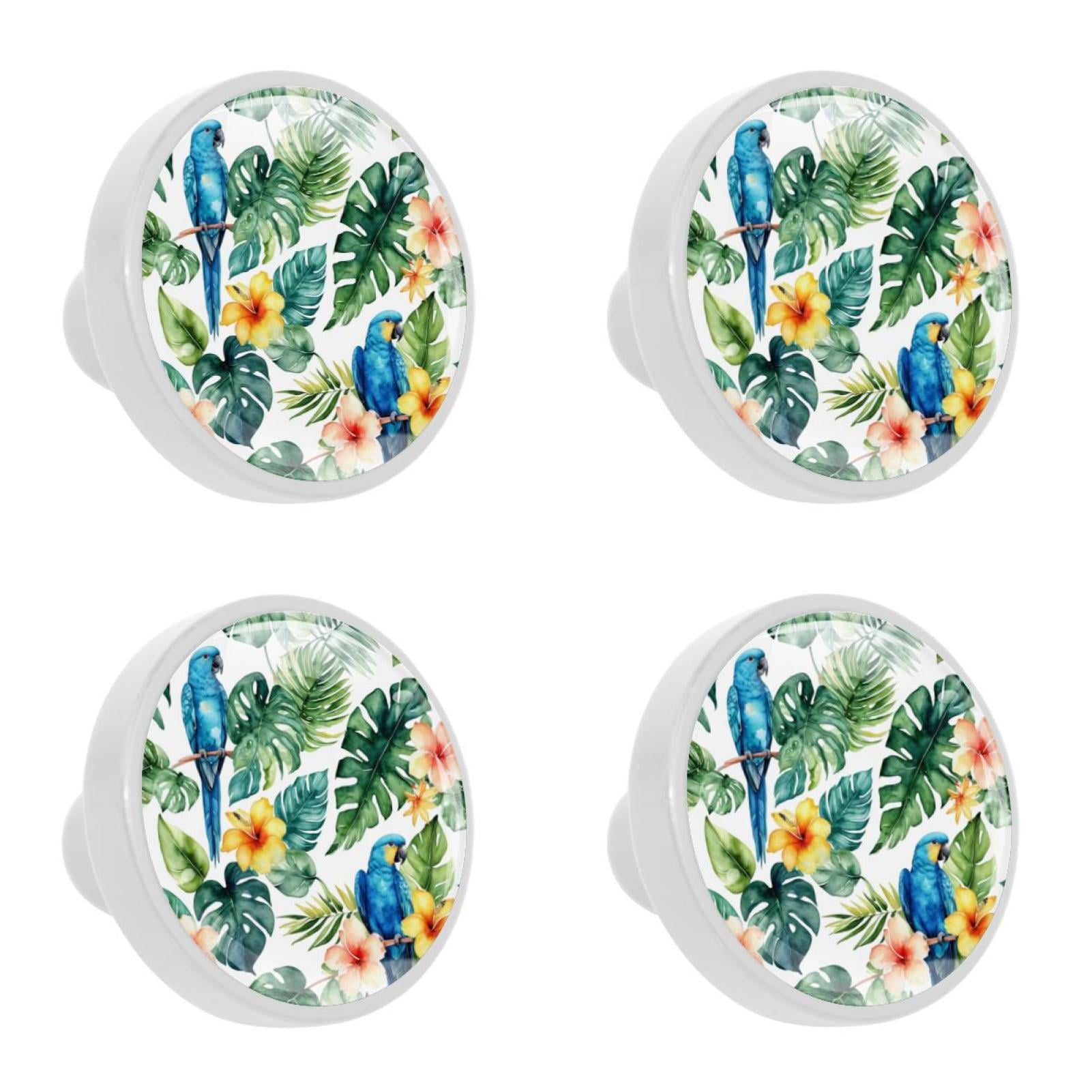 4Pc,Round Dresser Drawer Knobs,Kitchen Handles for