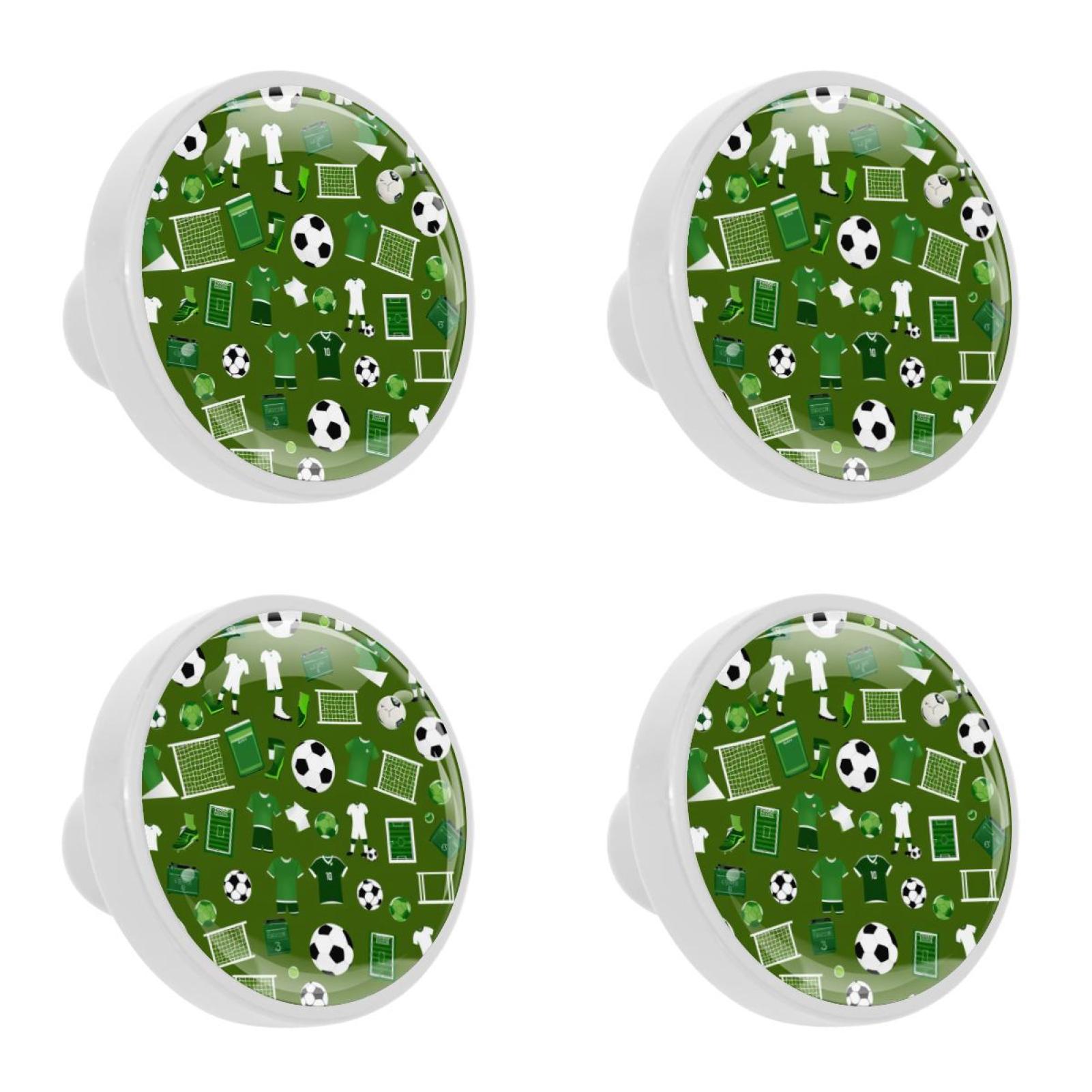 4Pc,Round Dresser Drawer Knobs,Kitchen Handles for