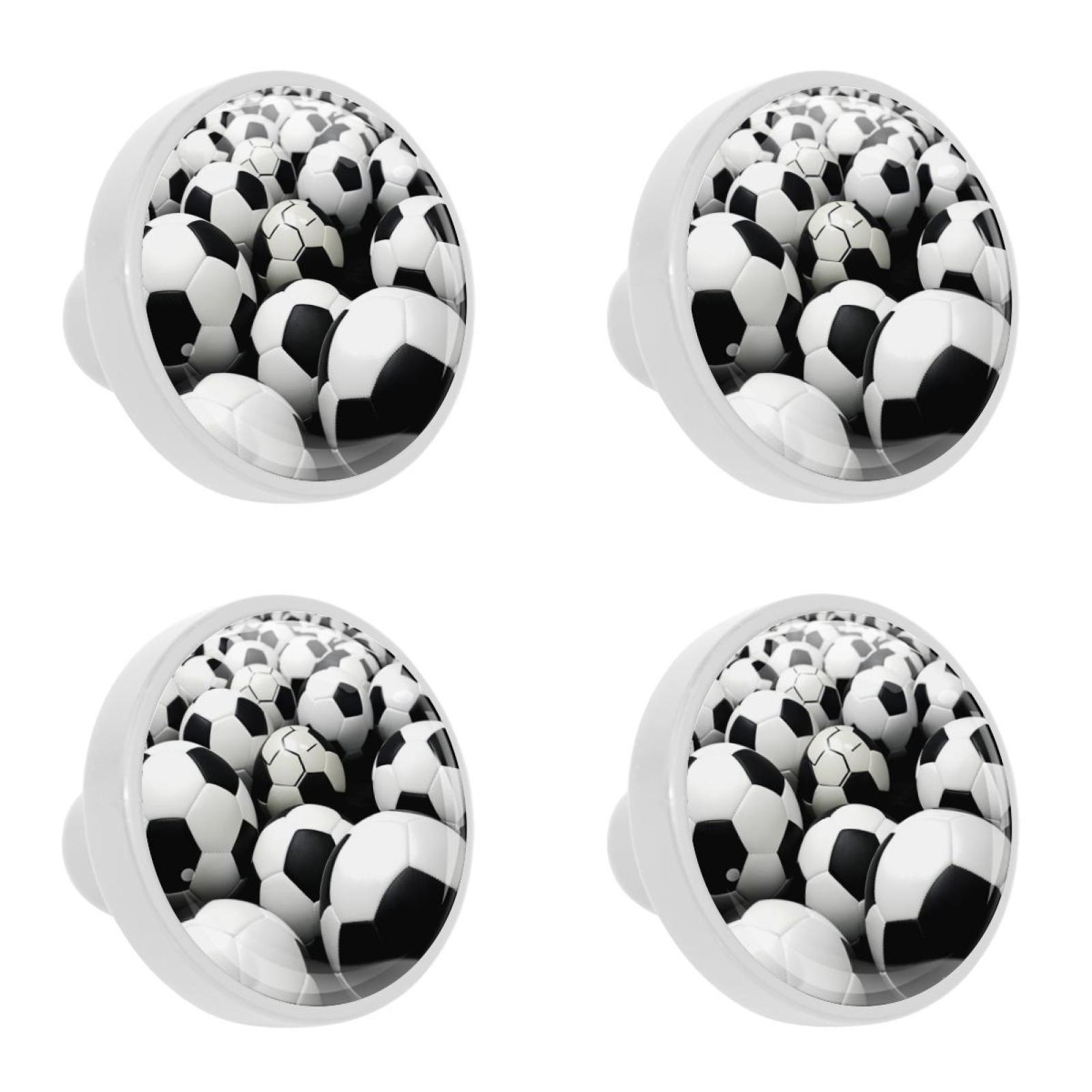 4Pc,Round Kitchen Handles,Knobs for and Drawers