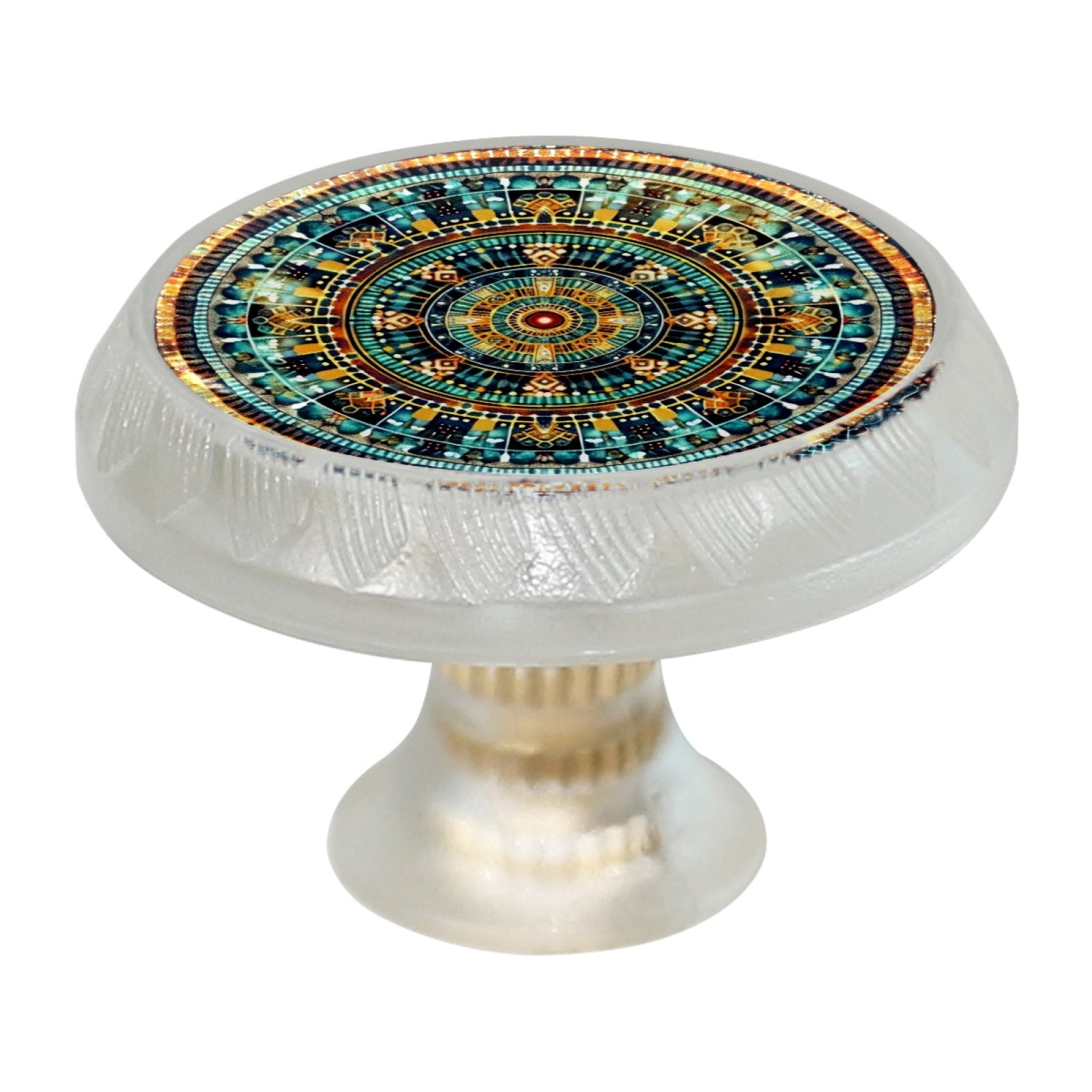 4-Pc,Round Kitchen Cabinet Knobs Handles,Knobs for Dresser Drawers ...