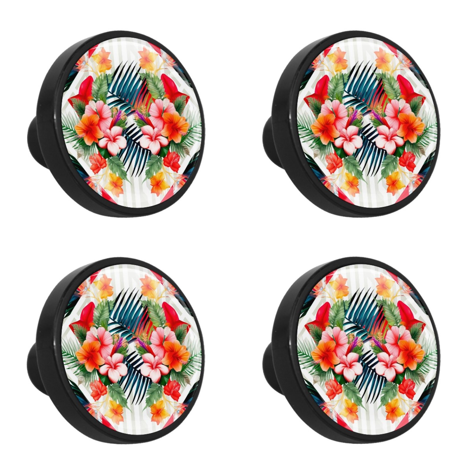 4Pc,Round Kitchen Knobs Handles,Knobs for Dresser Drawers