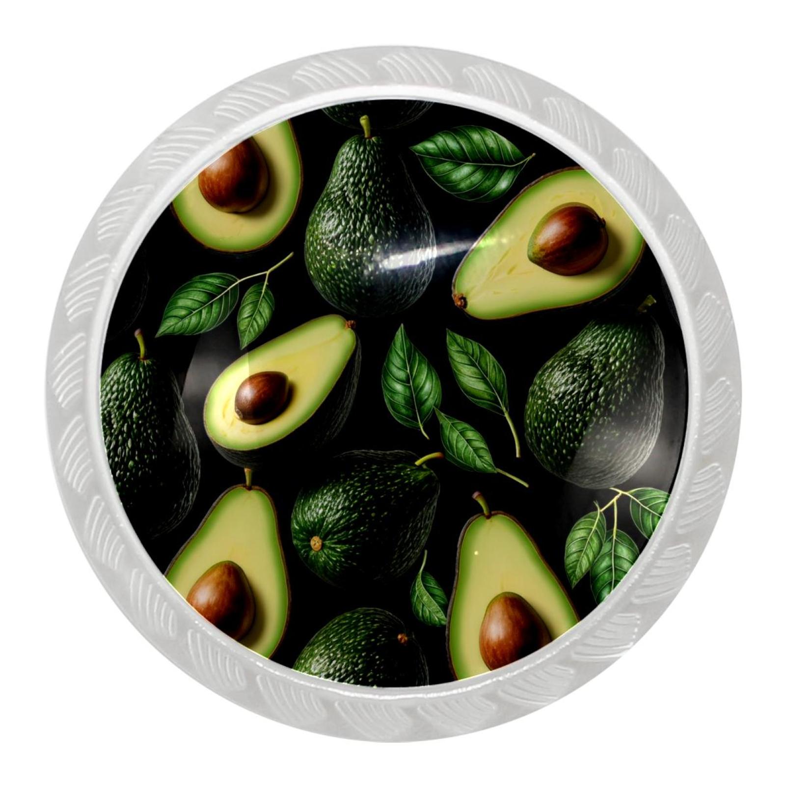 4Pc,Round Kitchen Knobs Handles,Knobs for Dresser Drawers