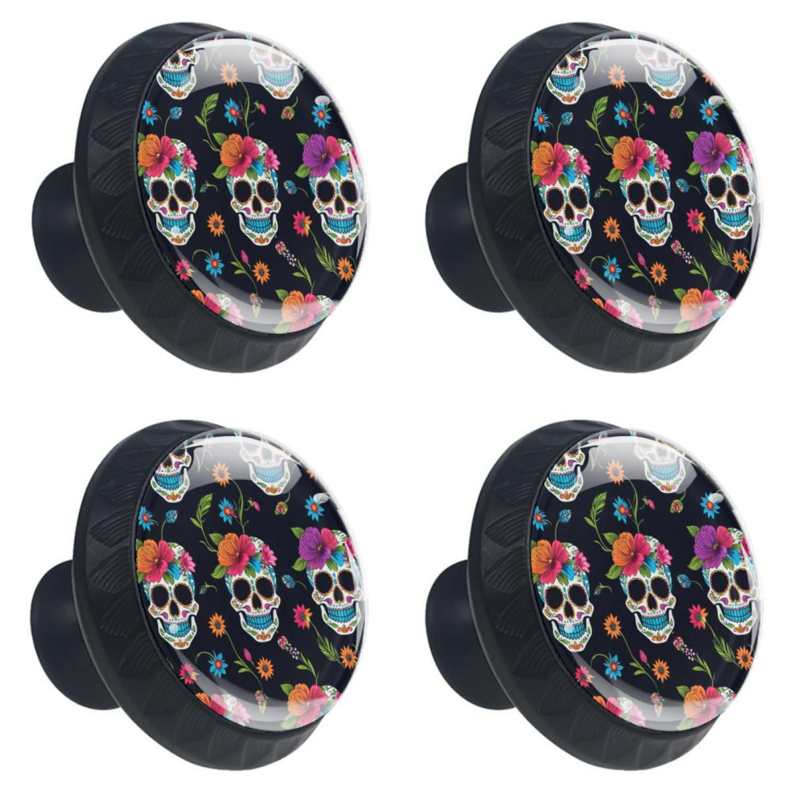 4Pc,Round Kitchen Knobs and Door Handles,Kitchen