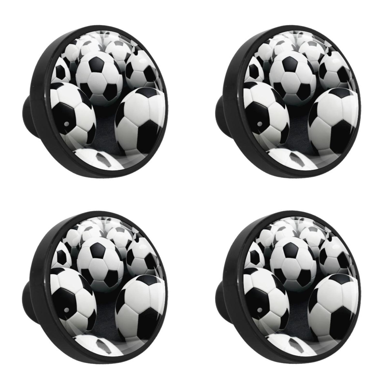 4Pc,Round Kitchen Knobs and Door Handles,Kitchen