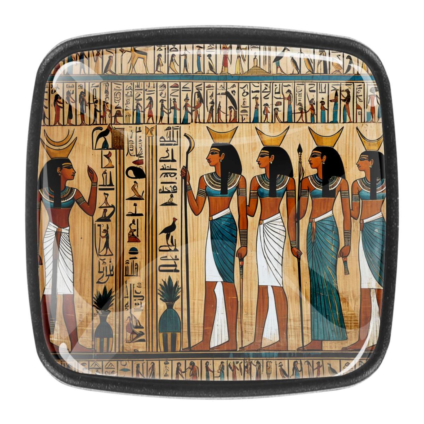 4Pc,Square Dresser Drawer Knobs,Kitchen Handles for