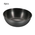 thumbnail image 1 of 4 Pc Stainless Steel Dipping Bowls Set - Small Condiment Dishes for Sushi Sauce Soy Sauce Ketchup - Mini Appetizer Cups for Snacks Seasoning - Flat Bottom Serving Bowls for Kitchen Dining Home Party, 1 of 4