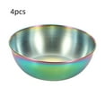 thumbnail image 1 of 4 Pc Stainless Steel Dipping Bowls Set - Small Condiment Dishes for Sushi Sauce Soy Sauce Ketchup - Mini Appetizer Cups for Snacks Seasoning - Flat Bottom Serving Bowls for Kitchen Dining Home Party, 1 of 4