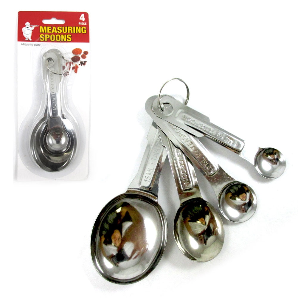  Cuisipro Silver Measuring Spoon Set, Standard : Everything Else