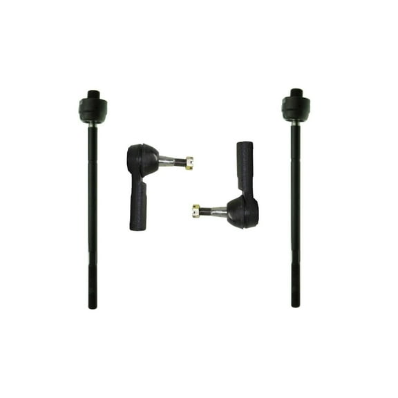 4 Pc Steering Set Outer & Inner Tie Rod Ends Fits select: 2000-2005 BUICK LESABRE, 2006-2011 BUICK LUCERNE