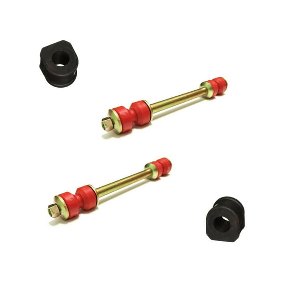 4 Pc Suspension Kit Front Sway Bar Frame Bushings - 27 mm (1.06 inch) & Sway Bar Links Fits select: 1988-2000 CHEVROLET GMT-400, 1992-1999 CHEVROLET SUBURBAN