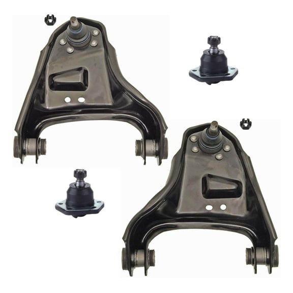4 Pc Suspension Kit Front Upper Control Arms & Lower Ball Joints Fits select: 1984-2004 CHEVROLET S TRUCK, 1984-2005 CHEVROLET BLAZER