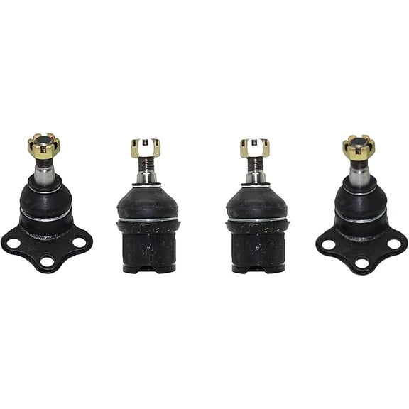 4 Pc Suspension Kit Upper & Lower Ball Joints Compatible with All 4x4 (4-Wheel Drive) Models fits DODGE DAKOTA 2000-2004 4-Wheel Drive Models/DODGE DURANGO 2000-2003 4-Wheel Drive Models