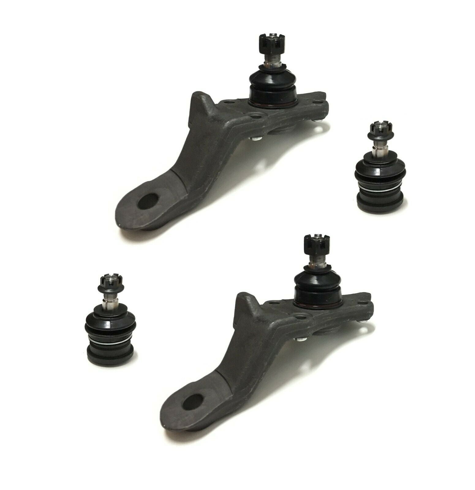 4 Pc Suspension Kit Upper & Lower Ball Joints Driver And Passenger Side Fits Select 2000 Toyota Tundra Sr5 2001 2002 Toyota Tundra Access Cab Sr5
