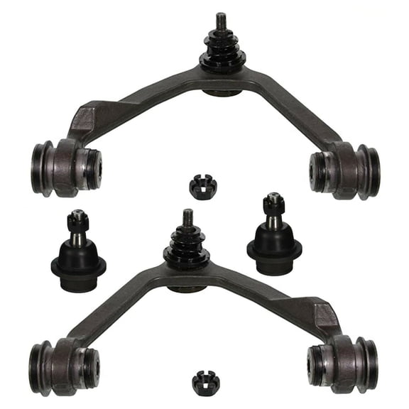 4 Pc Suspension Upper Control Arms + Lower Ball Joints Kit Fits select: 1997-2003 FORD F150, 1997-2002 FORD EXPEDITION