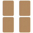 thumbnail image 1 of 4 Pc Tan Sofa Repair Patch, Self Adhesive Linen Fabric Patch for Couch Upholstery, Furniture, Chair, Car Seat, Bags and Fabric Tears, 4.3 x 6.3 Inch, 1 of 4