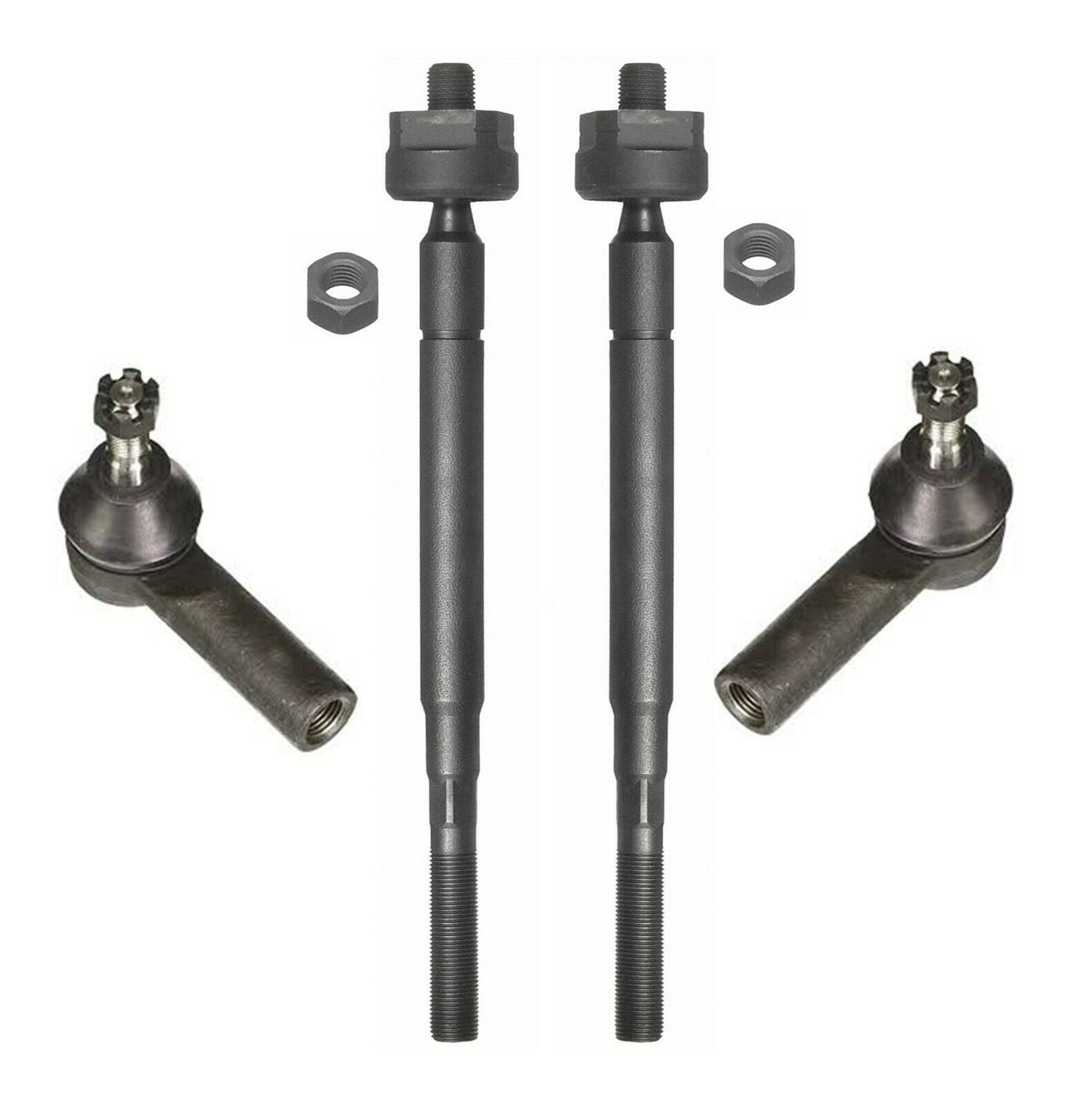 4 Pc Tie Rod Ends Front Inner & Outer Left Right Set Fits select: 1993-2002 TOYOTA COROLLA, 1996-2000 TOYOTA RAV4