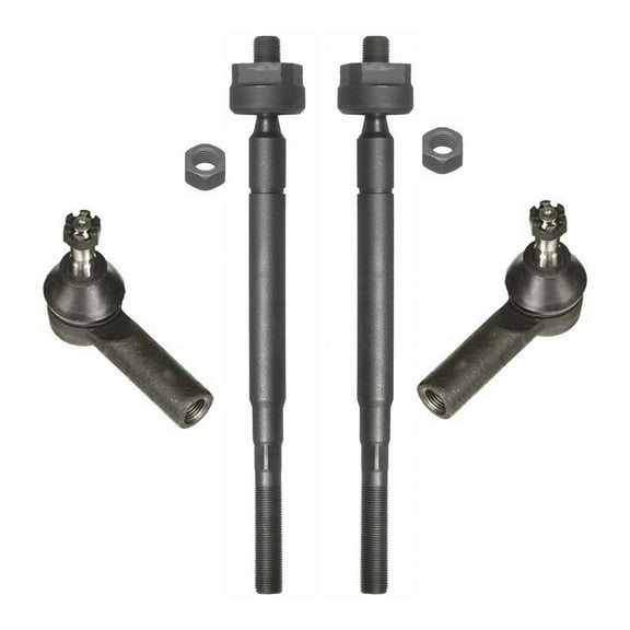 4 Pc Tie Rod Ends Front Inner & Outer Left Right Set Fits select: 1993-2002 TOYOTA COROLLA, 1996-2000 TOYOTA RAV4