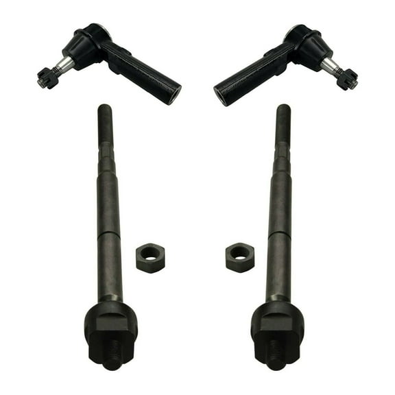 4 Pc Tie Rod Ends Outer & Inner Left Right Fits select: 2008 CHEVROLET COBALT LT, 2007 CHEVROLET COBALT LS