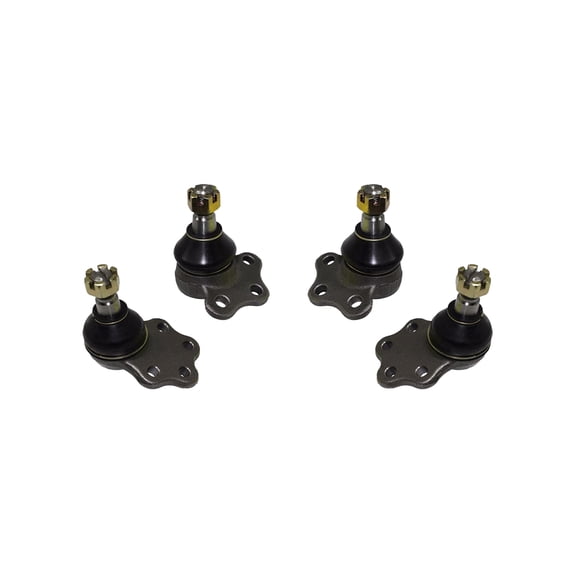 4 Pc Upper & Lower Ball Joints Front Suspension Kit Compatible with RWD Models