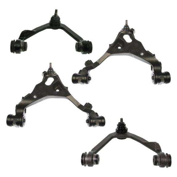 4 Pc Upper & Lower Control Arms & Ball Joints Left & Right Side Suspension Kit Compatible with 4x4 Models Only Fits select: 1997-2003 FORD F150, 1997-2002 FORD EXPEDITION